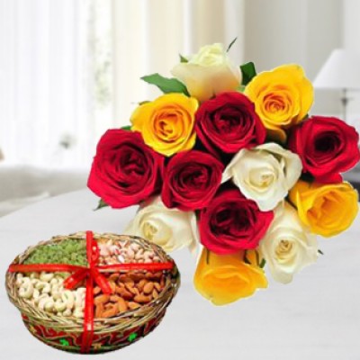 Mixed Rose with dry fruit