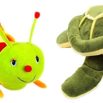 Caterpillar and Turtle soft toy