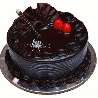 Royal chocolate truffle cake