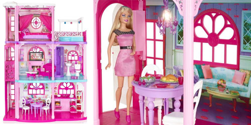 barbie doll home