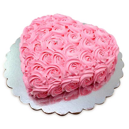 Buy heart shape anniversary cake Online at Best Price | Od