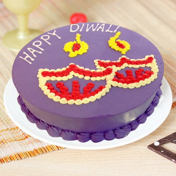 Buy/Send Happy Diwali Truffle Cake- 1 Kg Online- FNP