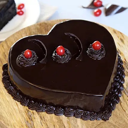 Dark Chocolate Truffle Cake Recipe - Cooking with Carbs