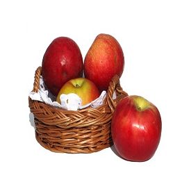 Apple with Basket