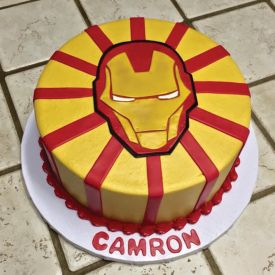3KG Iron Man cake