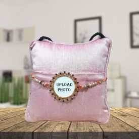 Personalized Rakhi With Pillow