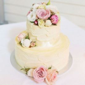 Floral Fondant Cake