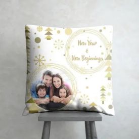 New Year Cushion Cover