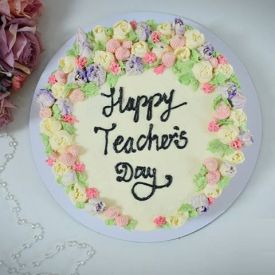Teachers Day Pineapple Cake
