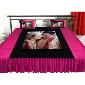 PERSONALIZED BEDSHEET WITH 7 PICTURES