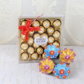 Ferrero Rocher Chocolates with Diya