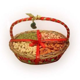 Mixed Dry Fruits With Basket