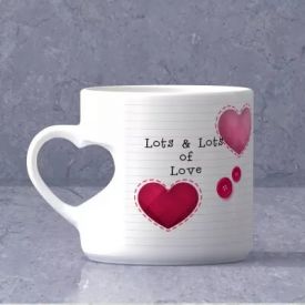 Personalized Heart Mug
