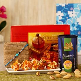Karachi Halwa with Pistachio in a Gift Box