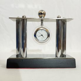 Metallic Table Clock