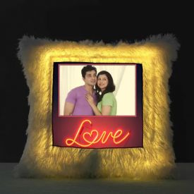 LED Personalized Love Cushion