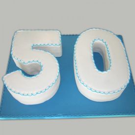 Fifty Number Cake