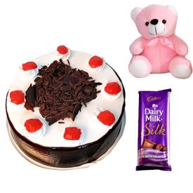 Black Forest Cake, Teddy and silk
