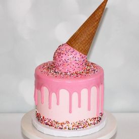 Designer Ice Cream Cake