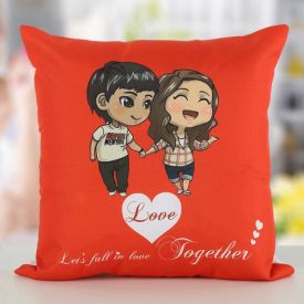 Cute Couple Cushion