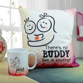 Mug with Cushion Hamper for Brother