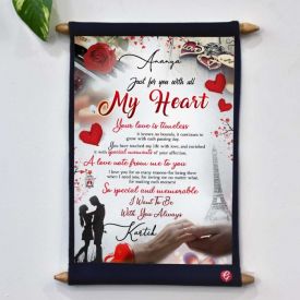 Personalized Love scroll