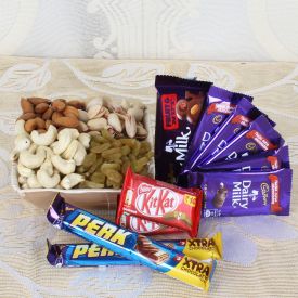 Chocolate with Dry Fruits
