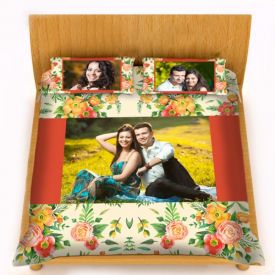 Personalized Photo Bed Sheet