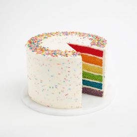 Rainbow Delight cake