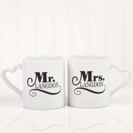 Mr N Mrs Mug Set
