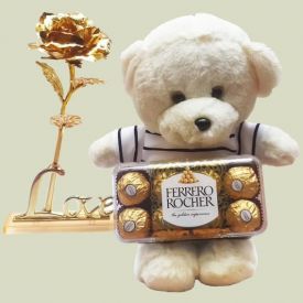 Rose & Rocher with Teddy