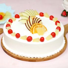 Vanilla Fruits cake