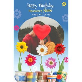 ON YOUR BIRTHDAY SWEETHEART PERSONALISED CARD