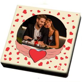 Valentine Gift Ideas - Photo on Chocolate bar