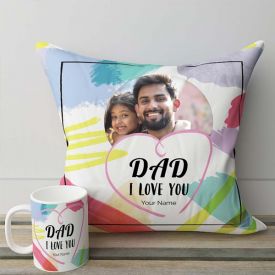 Exquisite Personalized Mug And Cushion Combo