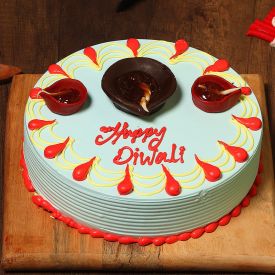 Diwali Diya Special Cake