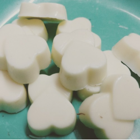 Mini White Choco Hearts