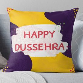 Happy Dussehra Cushion