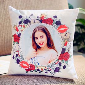 personalized cushion for Women's Day