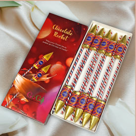 Diwali Rocket Chocolate