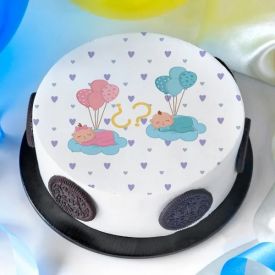 Baby Shower Oreo Cake