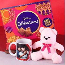 Personalized Mug Combo and Teddy