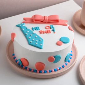 Surprise New Born Baby Cake