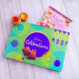 Cadbury Chocolates With Candle