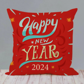 Happy new year cushion