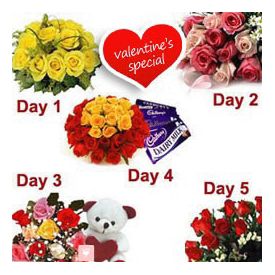 Valentines Day - 5 Day Specified Gifts