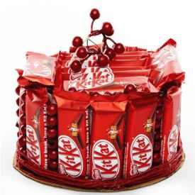 Basket of Kitkat