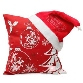 Christmas cushion and Cap