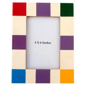 Multicolor Wooden Photo Frame