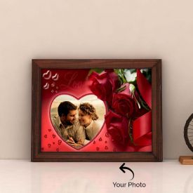 Hearts & Roses Personalized Frame